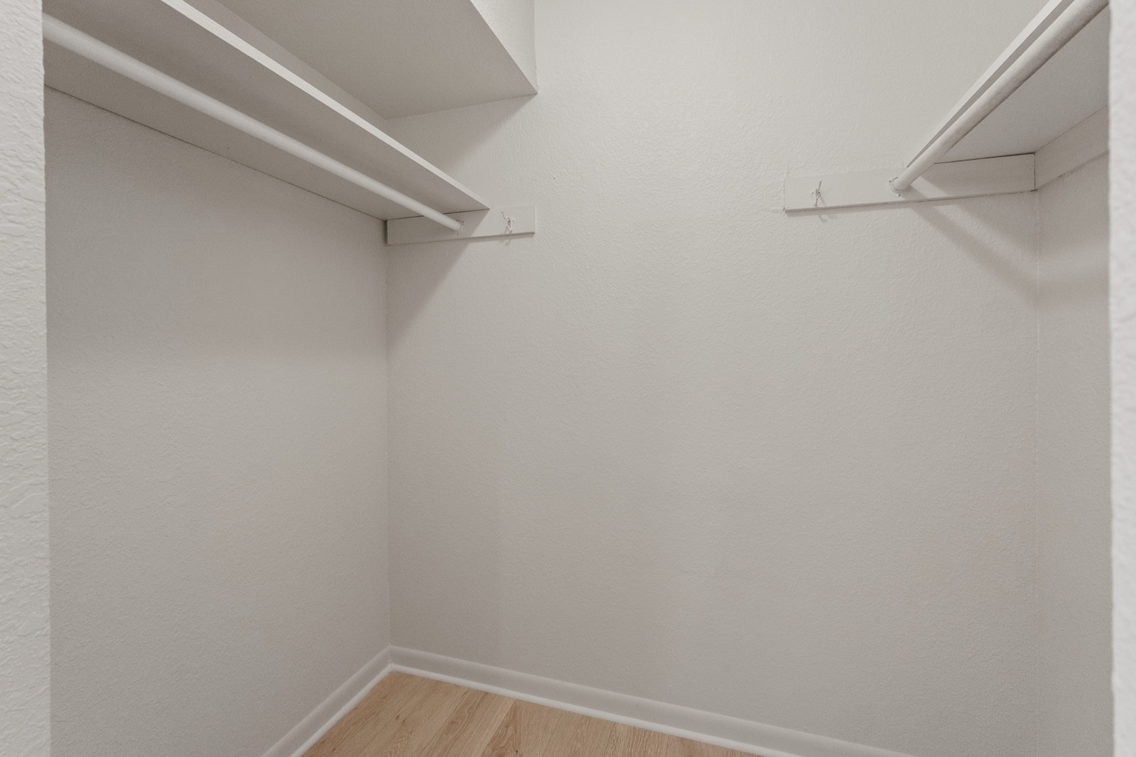 Spacious bedroom with mini-split